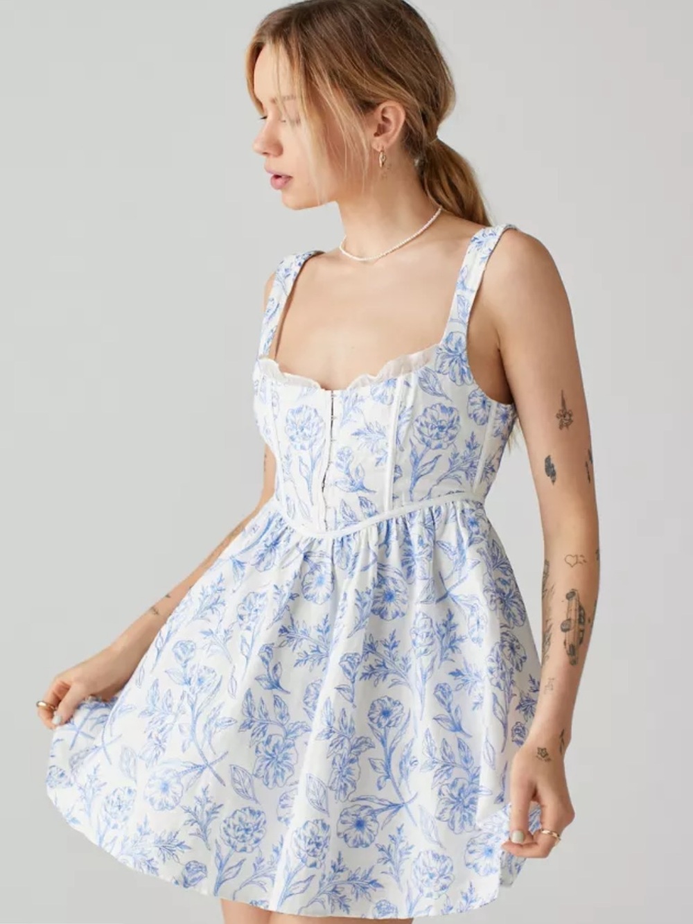 For Love and Lemons Maise Mini Dress